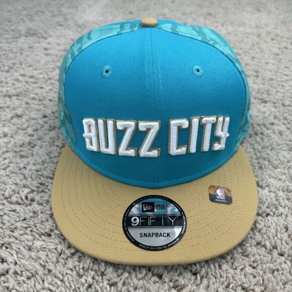 Charlotte Hornets Hat New Era 2023 City Edition Buzz City Script Logo Snapback‎ - Picture 3 of 9